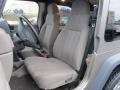 2004 Light Khaki Metallic Jeep Wrangler X 4x4  photo #8