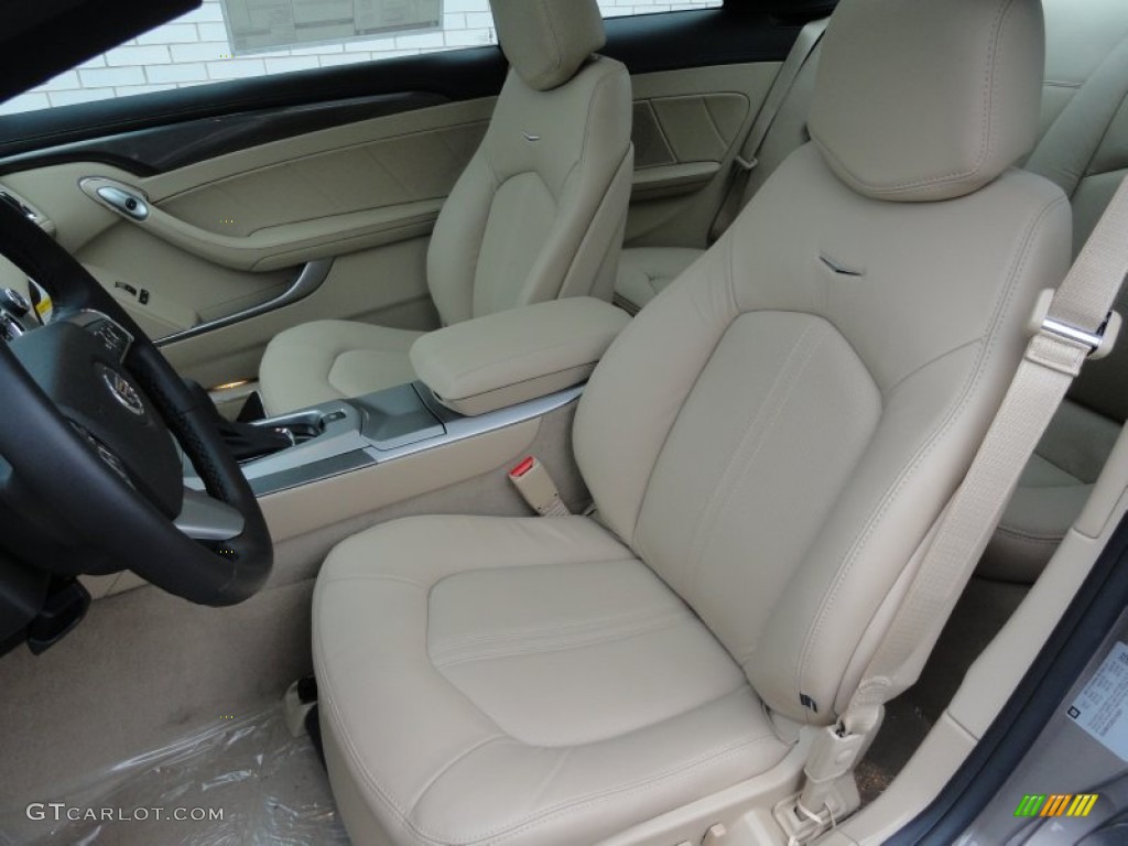 Cashmere/Cocoa Interior 2012 Cadillac CTS 4 AWD Coupe Photo #58237515