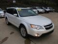 2009 Satin White Pearl Subaru Outback 2.5i Limited Wagon  photo #5