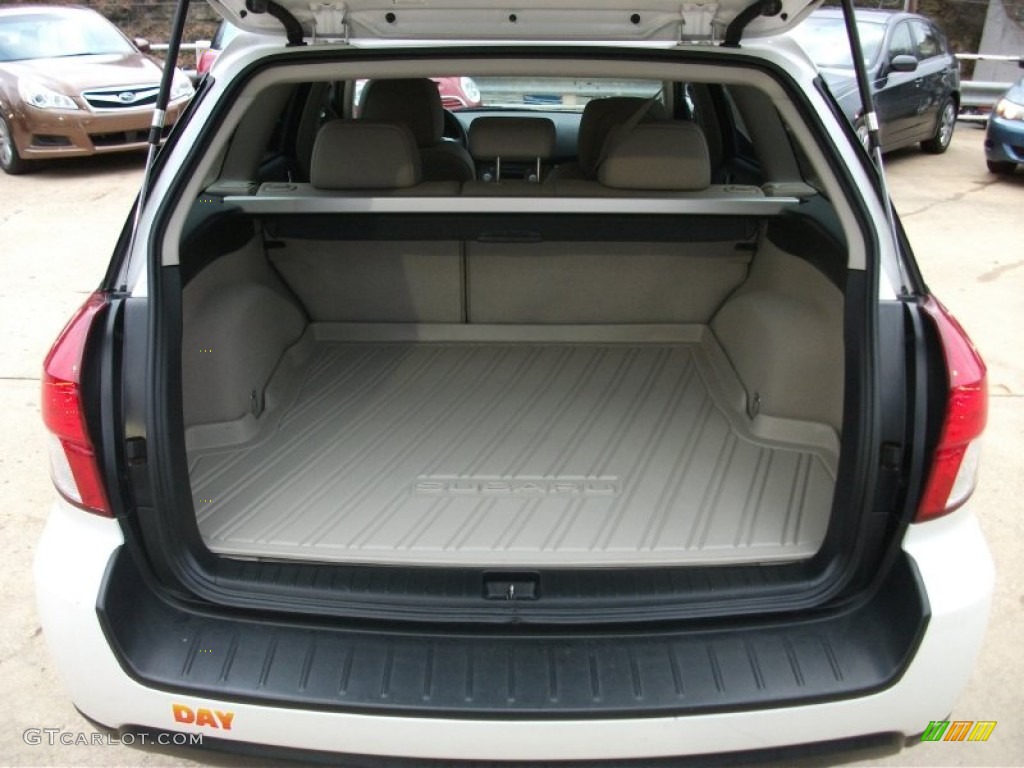 2009 Outback 2.5i Limited Wagon - Satin White Pearl / Warm Ivory photo #14