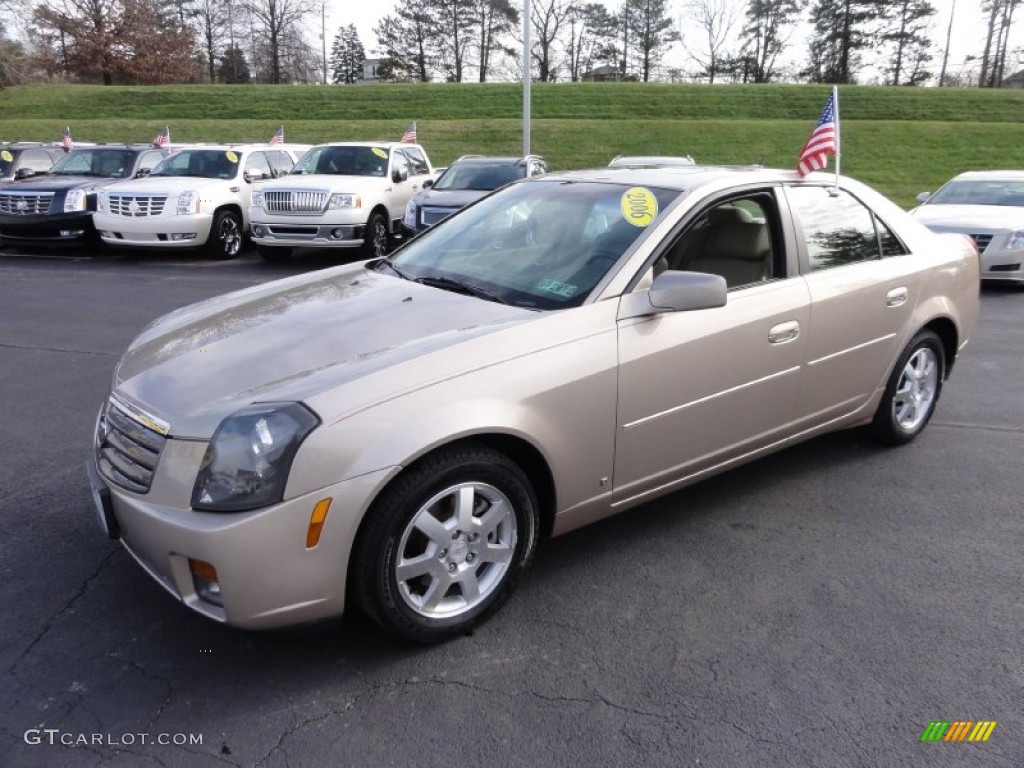 2006 CTS Sport Sedan - Sand Storm / Cashmere photo #2