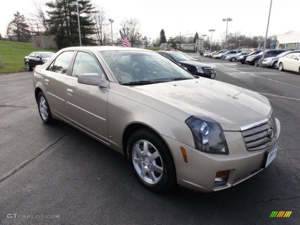 2006 CTS Sport Sedan - Sand Storm / Cashmere photo #4