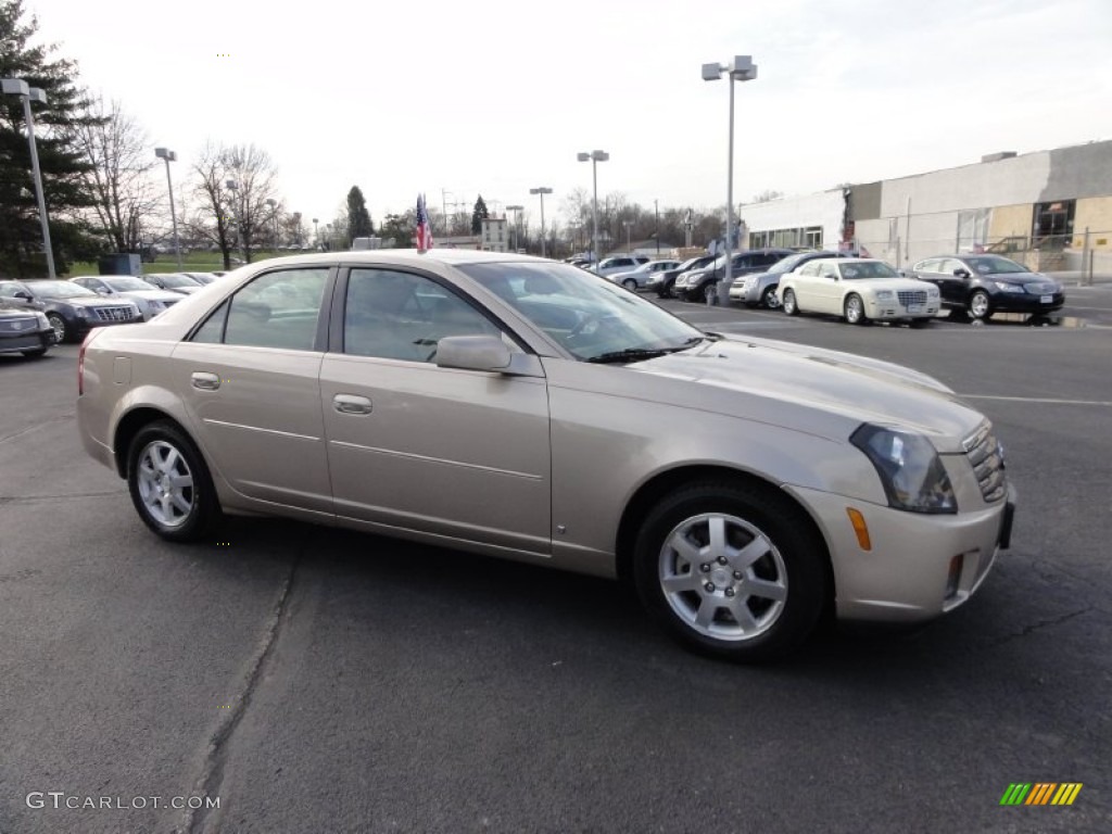 2006 CTS Sport Sedan - Sand Storm / Cashmere photo #6