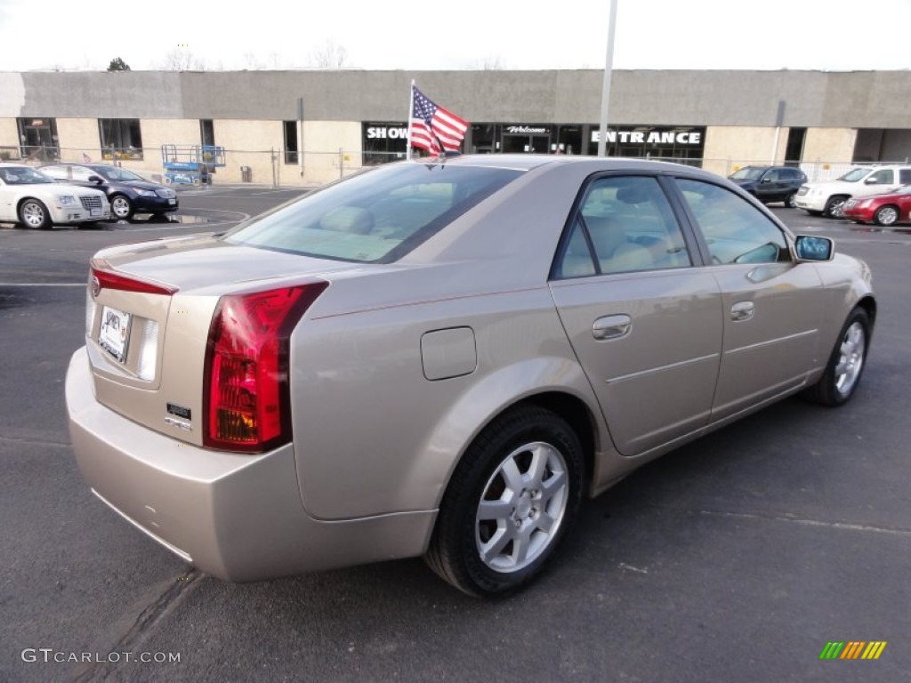 2006 CTS Sport Sedan - Sand Storm / Cashmere photo #8