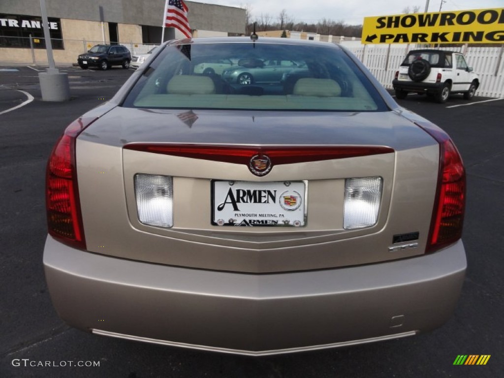 2006 CTS Sport Sedan - Sand Storm / Cashmere photo #9