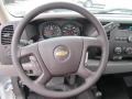 Dark Titanium Steering Wheel Photo for 2012 Chevrolet Silverado 1500 #58241140