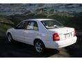 2003 Pure White Mazda Protege LX  photo #2