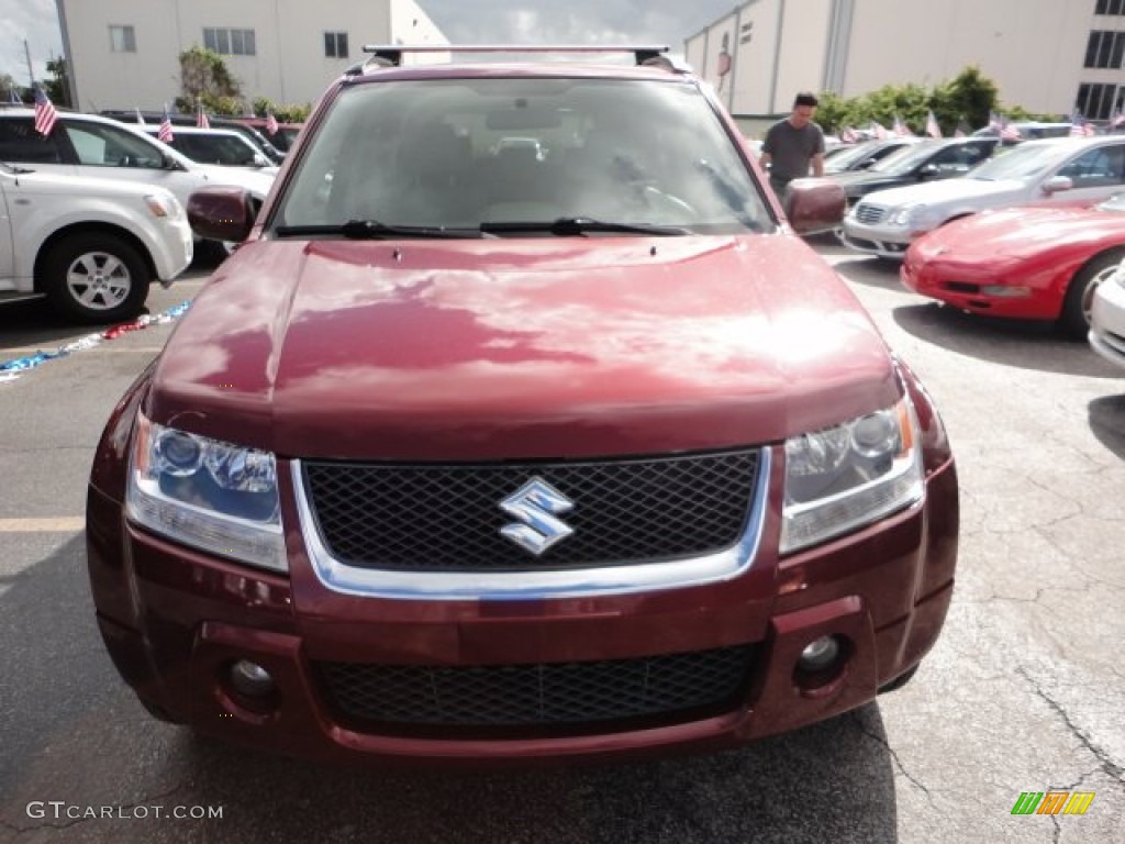 2006 Grand Vitara Luxury - Shining Red Pearl / Beige photo #9