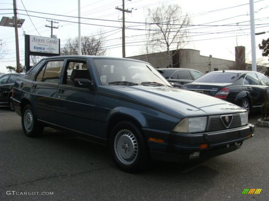 1987 Milano Silver - Blue Metallic / Grey photo #3