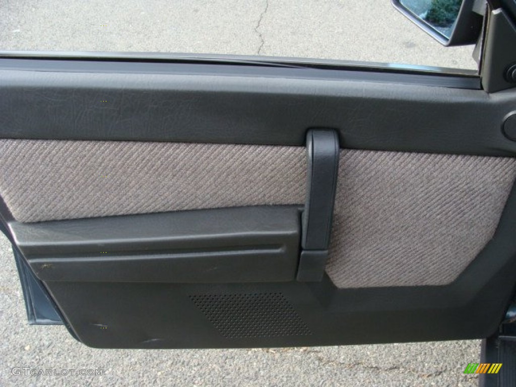 1987 Alfa Romeo Milano Silver Grey Door Panel Photo #58242514
