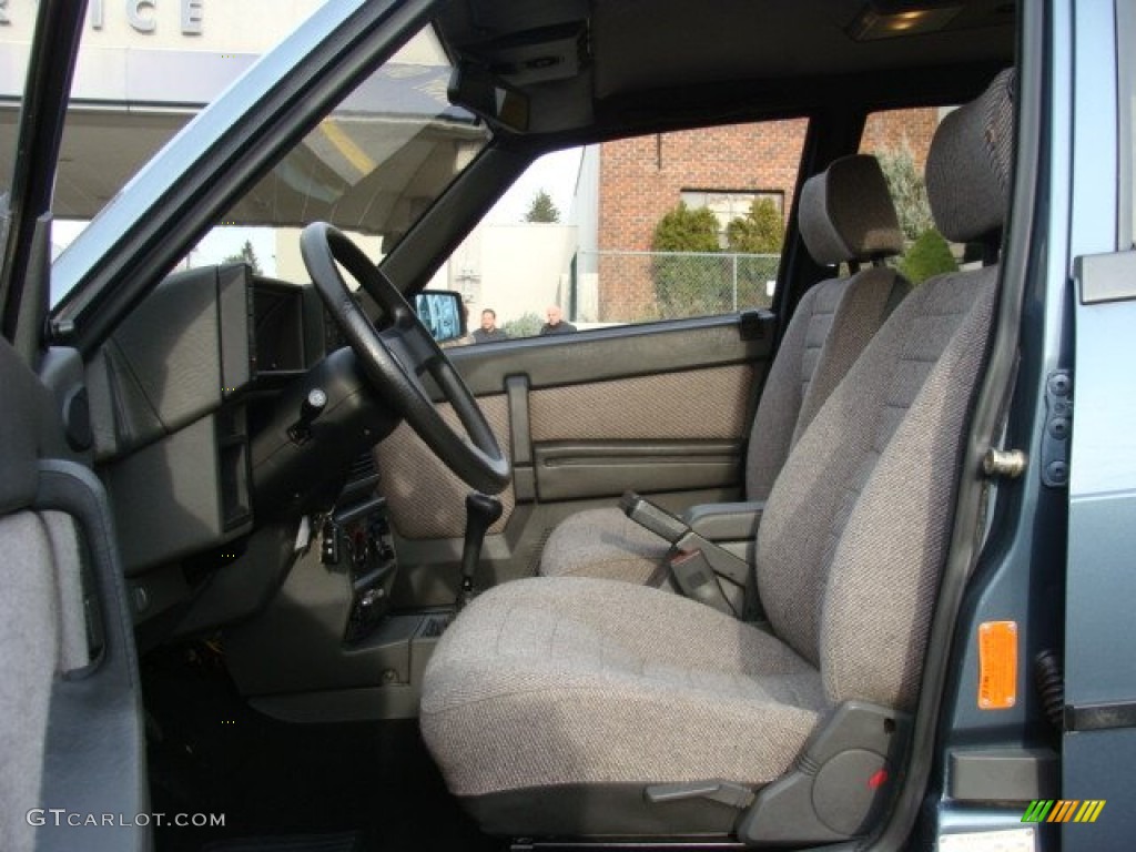 Grey Interior 1987 Alfa Romeo Milano Silver Photo #58242529