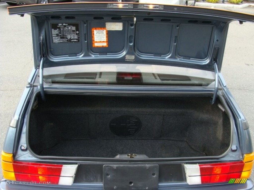 1987 Alfa Romeo Milano Silver Trunk Photo #58242589