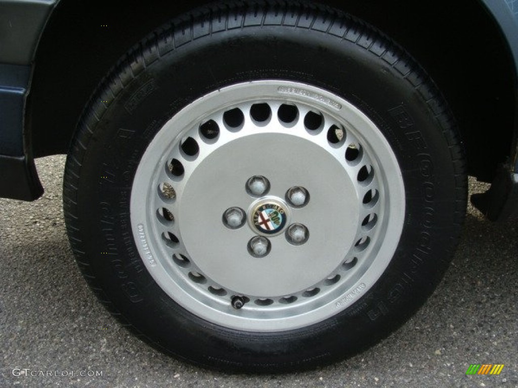 1987 Alfa Romeo Milano Silver Wheel Photo #58242649