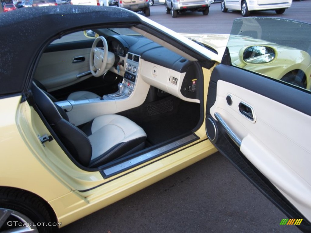 Dark Slate Grey/Vanilla Interior 2005 Chrysler Crossfire Limited Roadster Photo #58242810