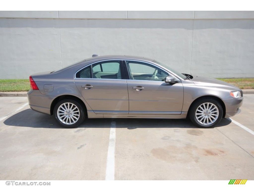 2008 S80 3.2 - Titanium Gray Metallic / Sandstone Beige photo #2