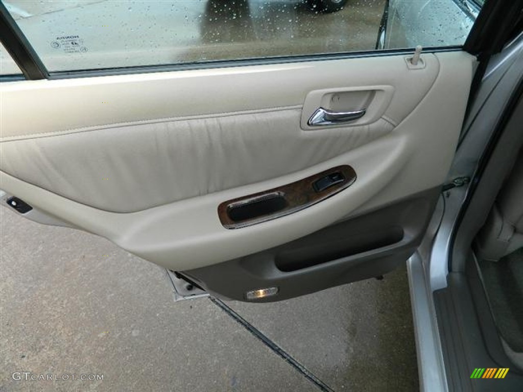 1999 Accord EX V6 Sedan - Satin Silver Metallic / Tan photo #11