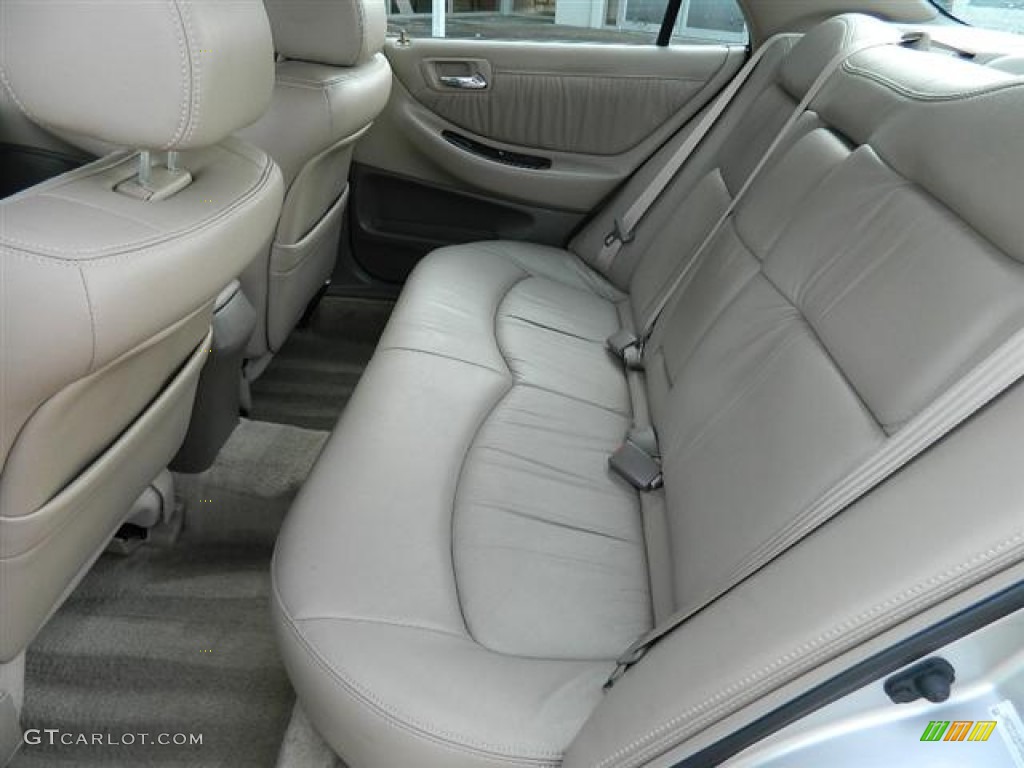1999 Accord EX V6 Sedan - Satin Silver Metallic / Tan photo #12