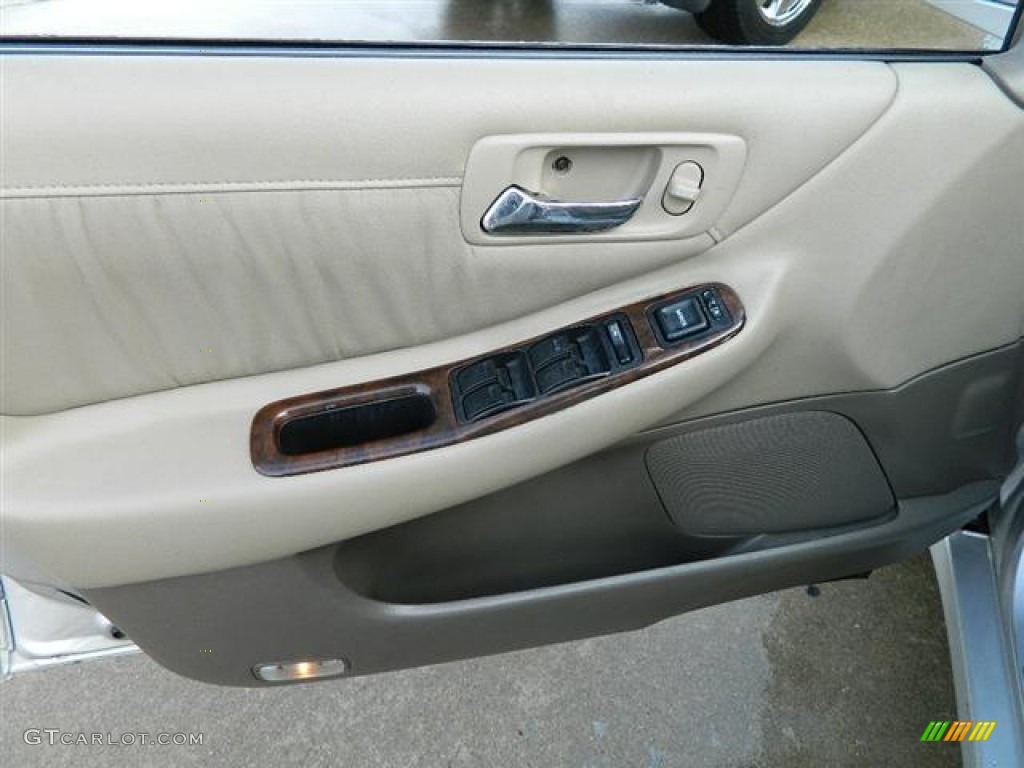 1999 Accord EX V6 Sedan - Satin Silver Metallic / Tan photo #16