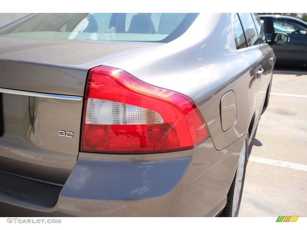 2008 S80 3.2 - Titanium Gray Metallic / Sandstone Beige photo #10