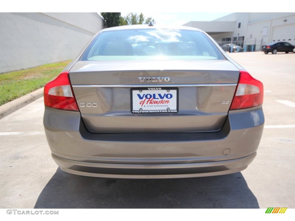 2008 S80 3.2 - Titanium Gray Metallic / Sandstone Beige photo #11