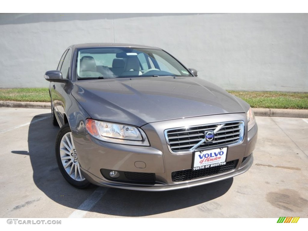 2008 S80 3.2 - Titanium Gray Metallic / Sandstone Beige photo #13