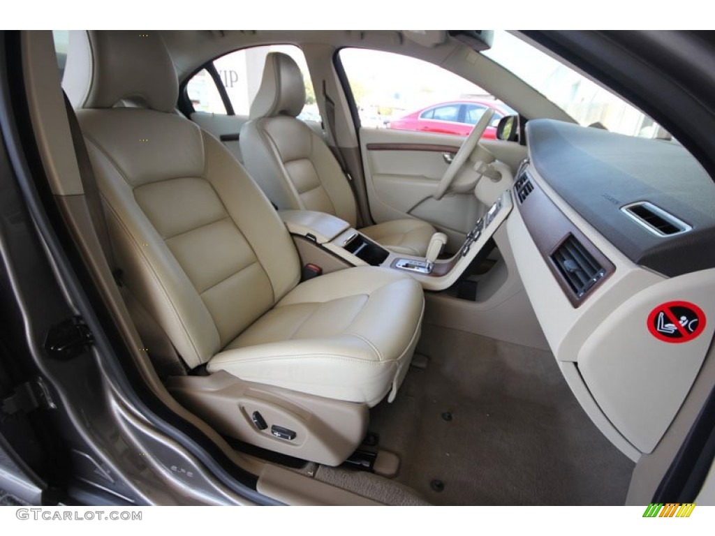 2008 S80 3.2 - Titanium Gray Metallic / Sandstone Beige photo #33