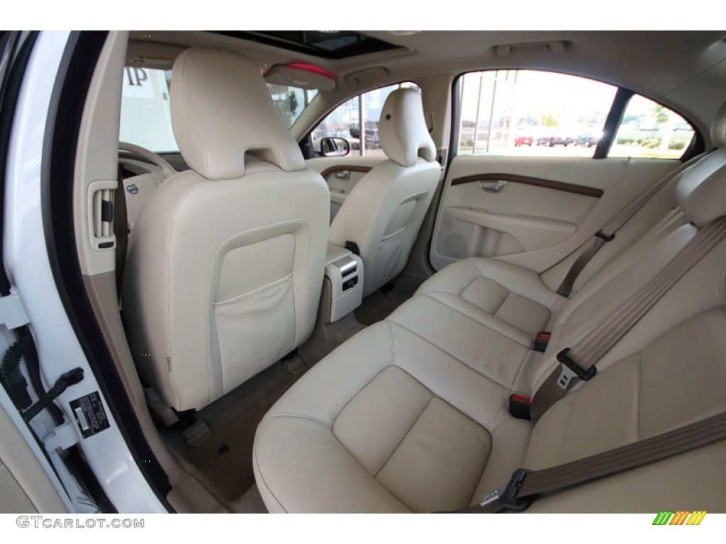 Sandstone Beige Interior 2008 Volvo S80 3.2 Photo #58244959