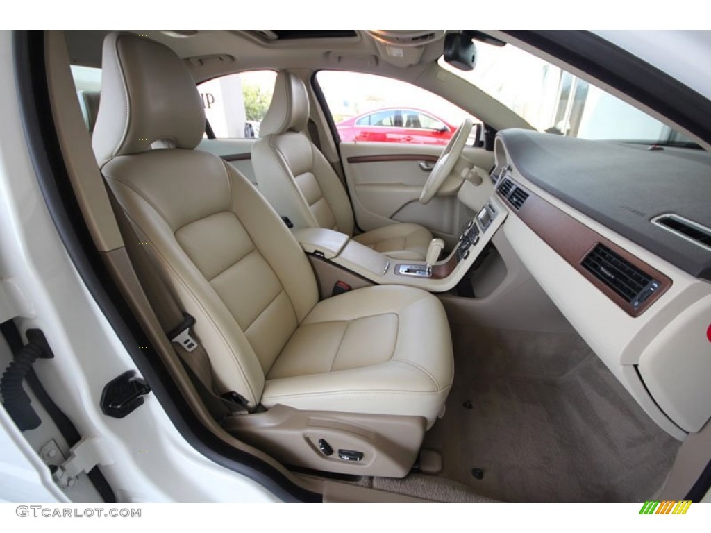 Sandstone Beige Interior 2008 Volvo S80 3.2 Photo #58245040