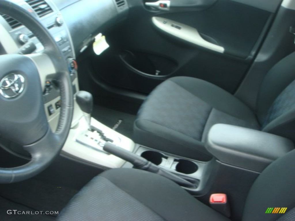 2010 Corolla S - Classic Silver Metallic / Ash photo #14