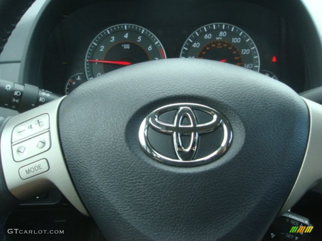 2010 Corolla S - Classic Silver Metallic / Ash photo #15