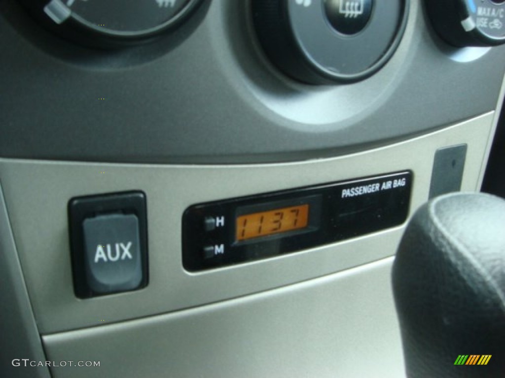 2010 Corolla S - Classic Silver Metallic / Ash photo #19