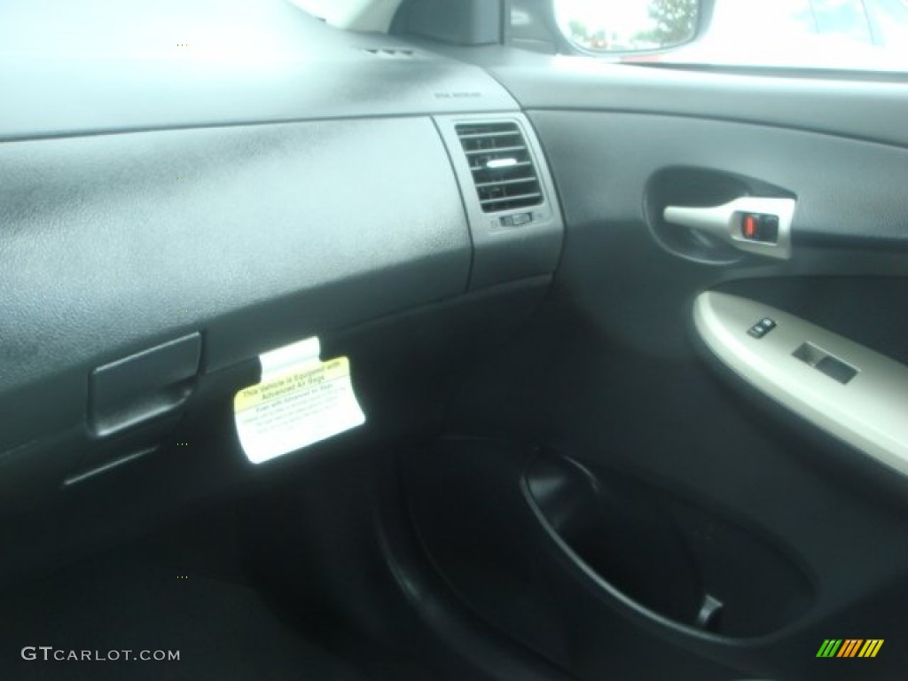 2010 Corolla S - Classic Silver Metallic / Ash photo #20