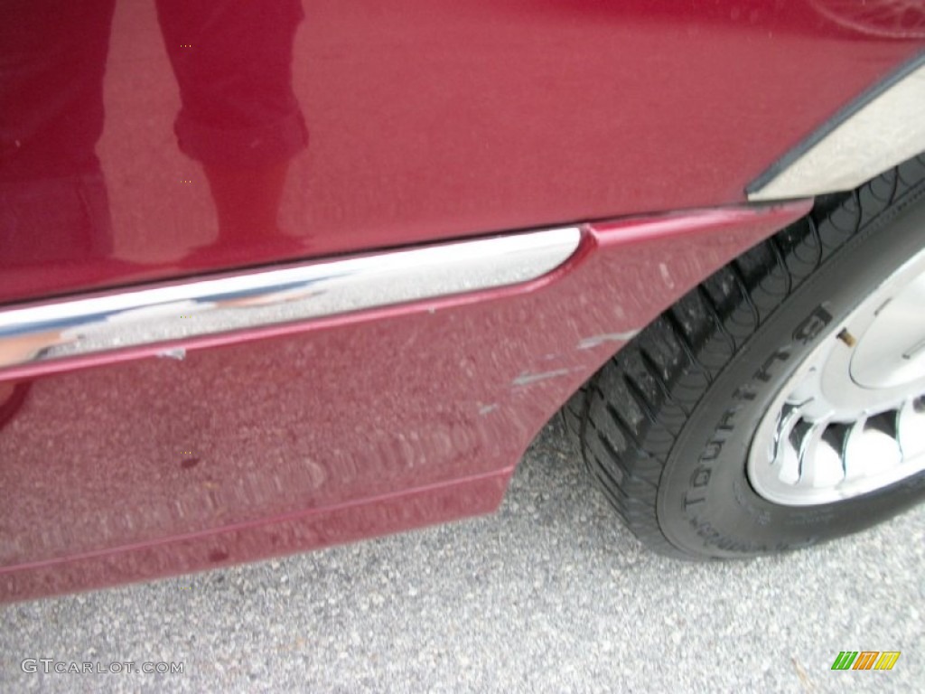 1998 Town Car Executive - Cordovan Red Metallic / Light Parchment photo #6