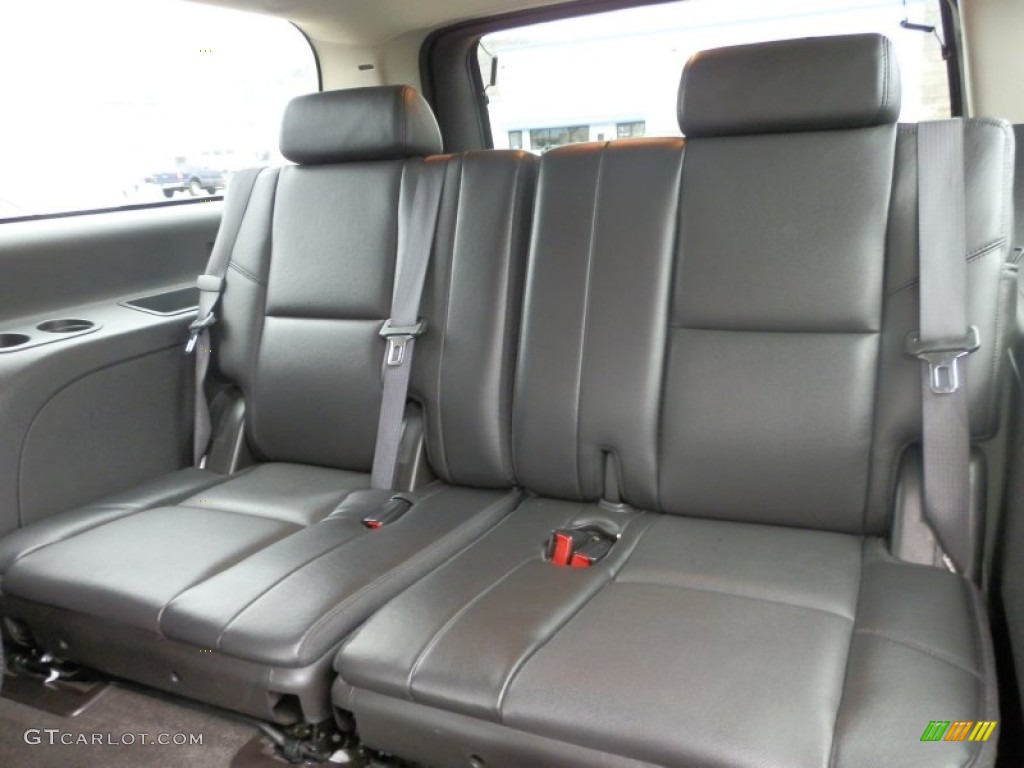Ebony Interior 2009 Chevrolet Suburban LTZ 4x4 Photo #58245691