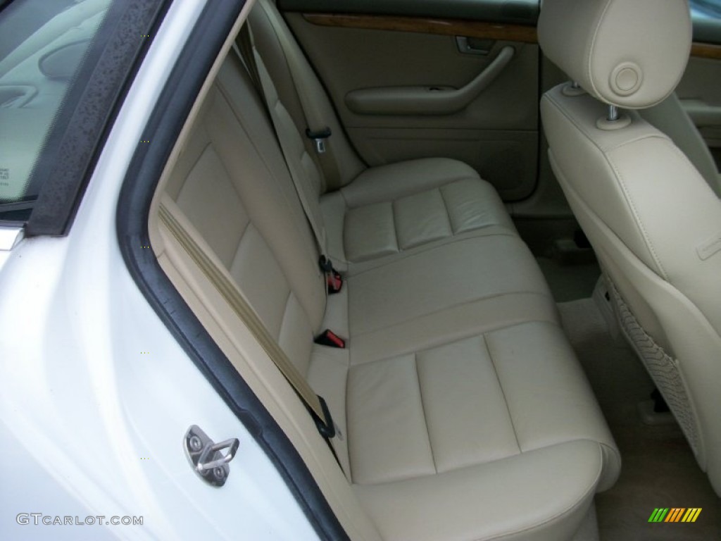 2008 A4 2.0T Sedan - Ibis White / Black photo #9
