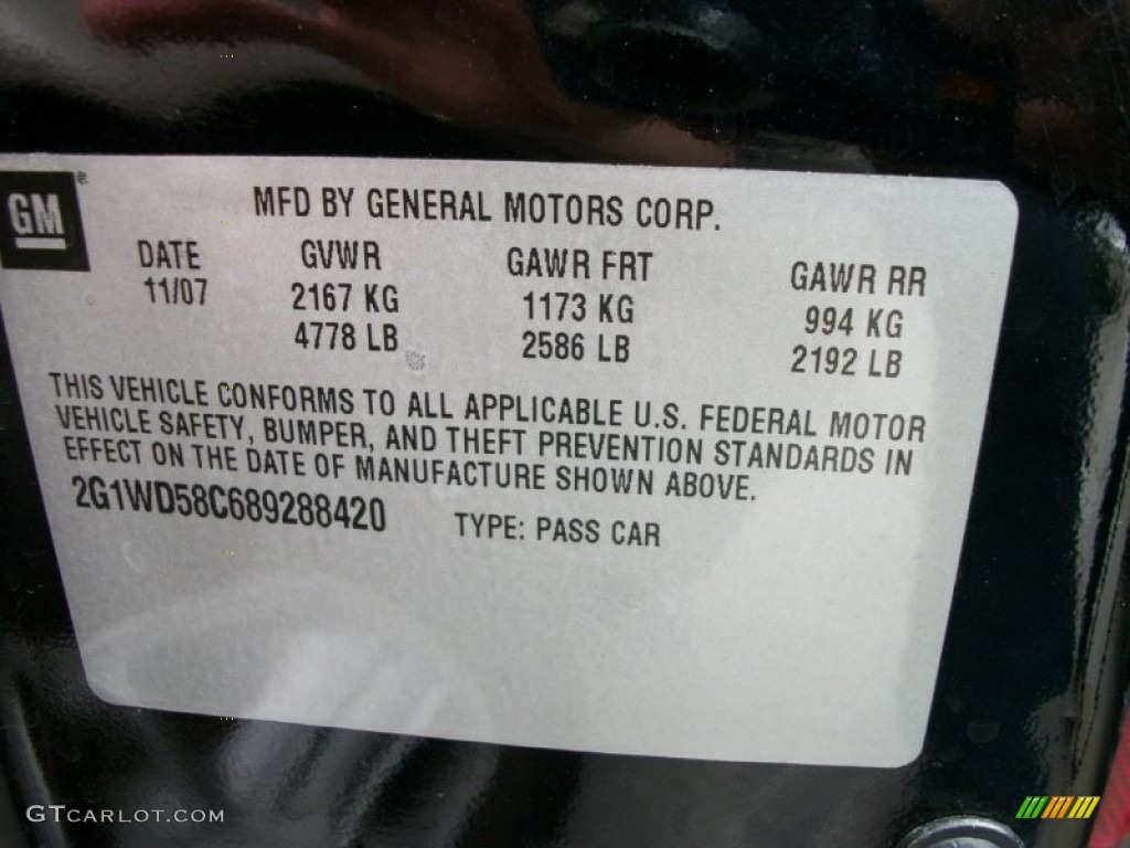 2008 Impala SS - Black / Ebony Black photo #22