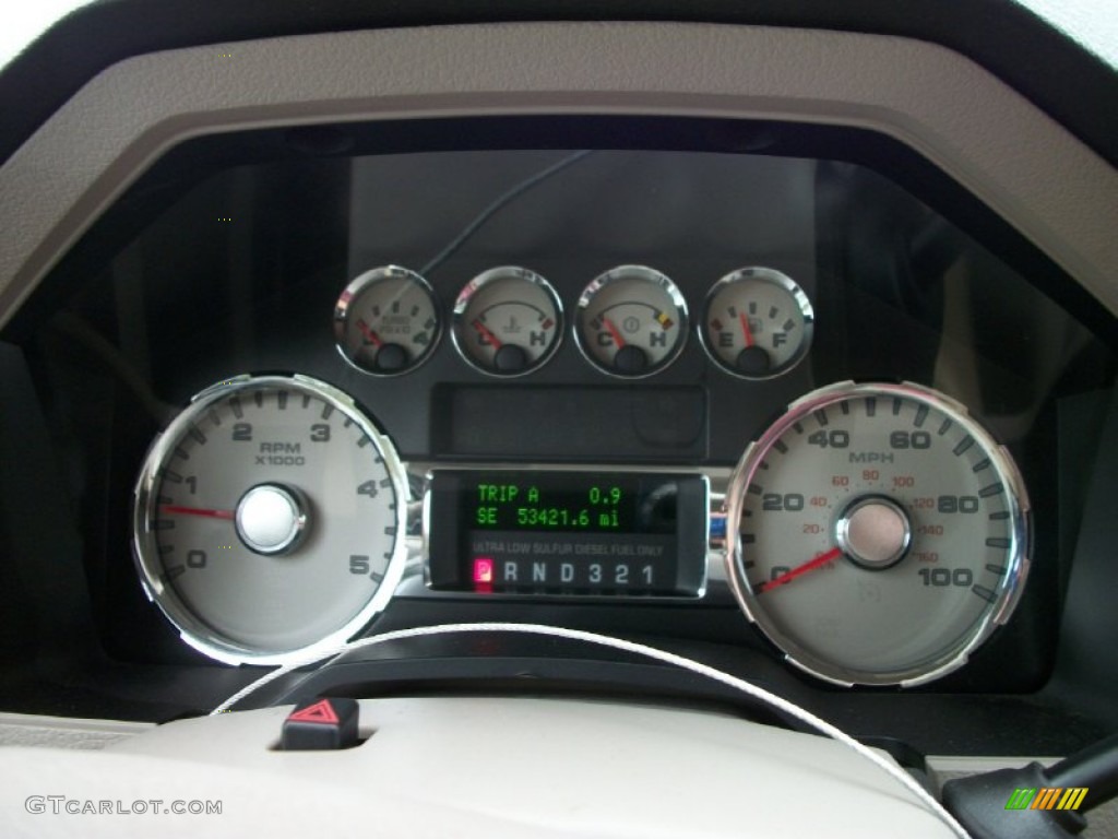 2008 Ford F450 Super Duty Lariat Crew Cab 4x4 Dually Gauges Photo #58247566