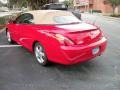 2006 Absolutely Red Toyota Solara SLE V6 Convertible  photo #2