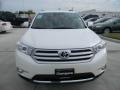 2012 Blizzard White Pearl Toyota Highlander V6  photo #2