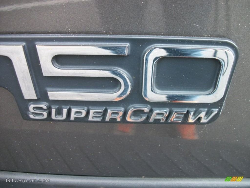 2003 F150 XLT SuperCrew - Dark Shadow Grey Metallic / Medium Graphite Grey photo #4