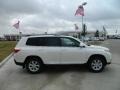 2012 Blizzard White Pearl Toyota Highlander   photo #4