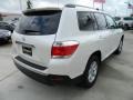 2012 Blizzard White Pearl Toyota Highlander   photo #5