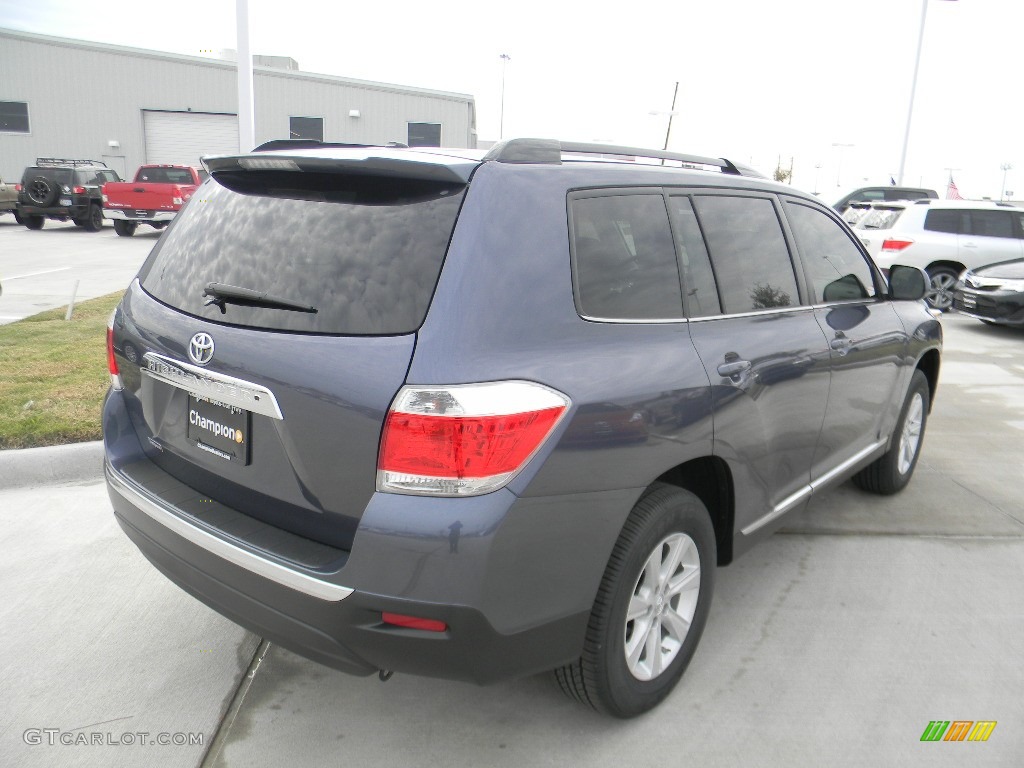 2012 Highlander  - Shoreline Blue Pearl / Ash photo #5