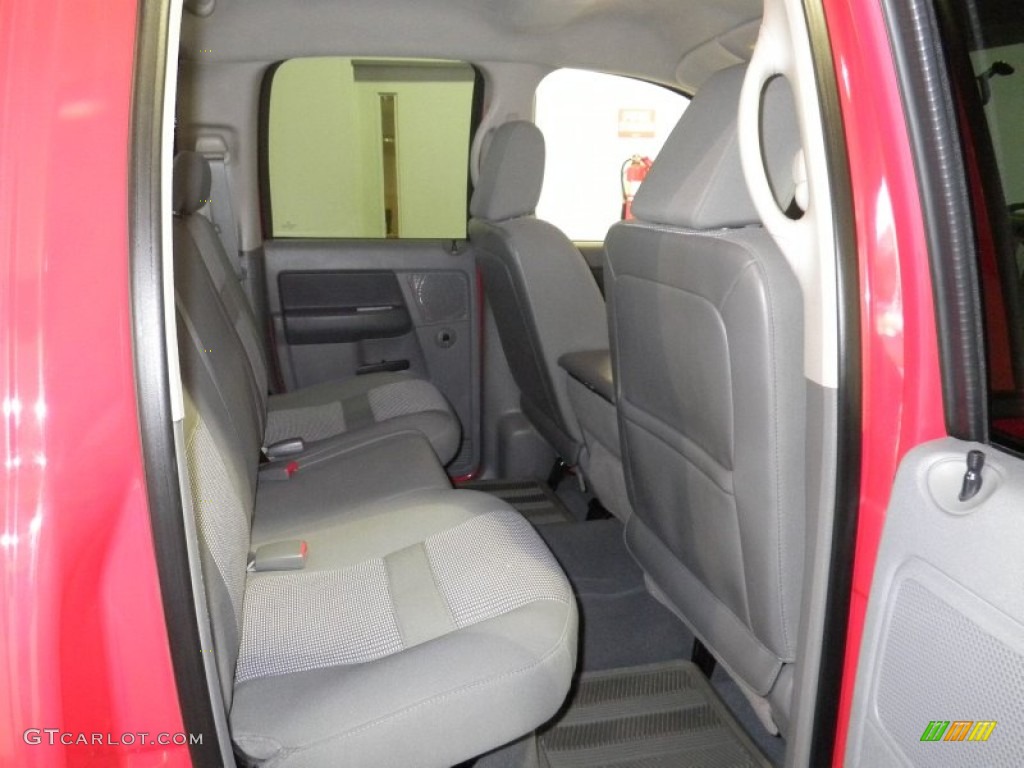 2007 Ram 1500 ST Quad Cab - Flame Red / Medium Slate Gray photo #8