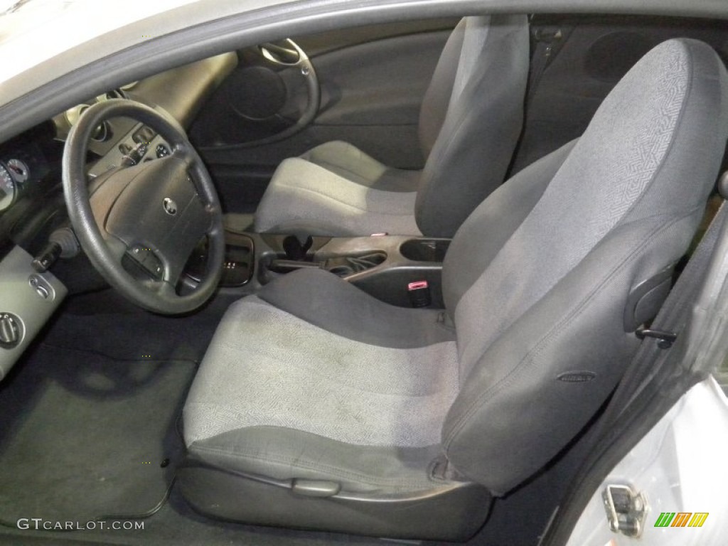 2000 Cougar V6 - Silver Frost Metallic / Graystone photo #12