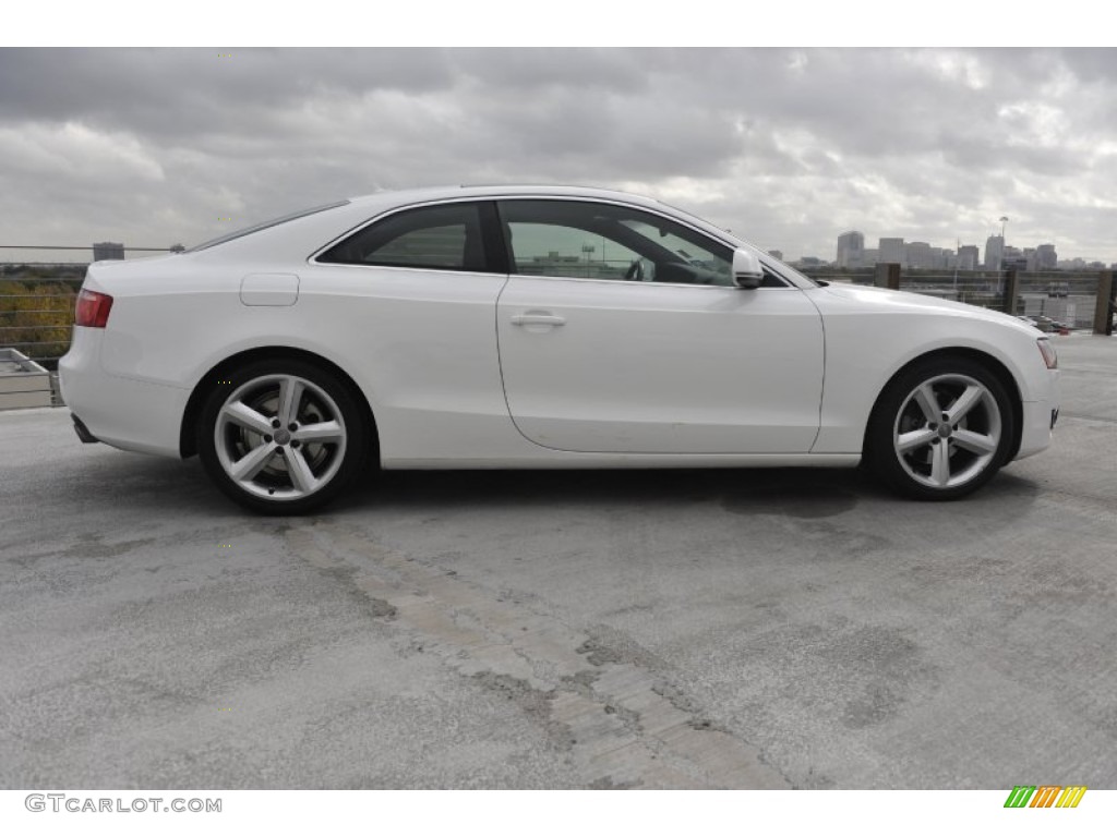Ibis White 2008 Audi A5 3.2 quattro Coupe Exterior Photo #58249612