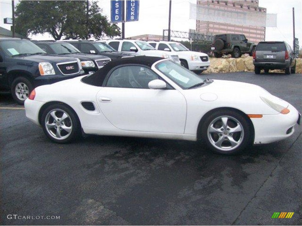 Carrara White 2002 Porsche Boxster Standard Boxster Model Exterior Photo #58249615