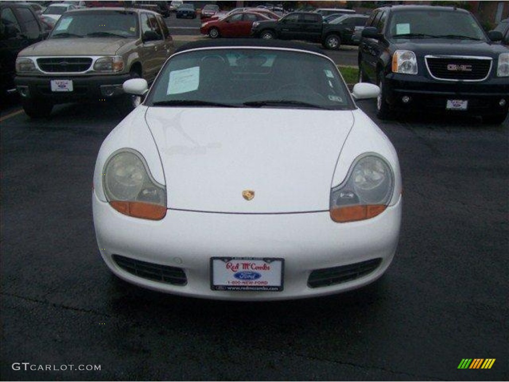 2002 Boxster  - Carrara White / Black photo #13
