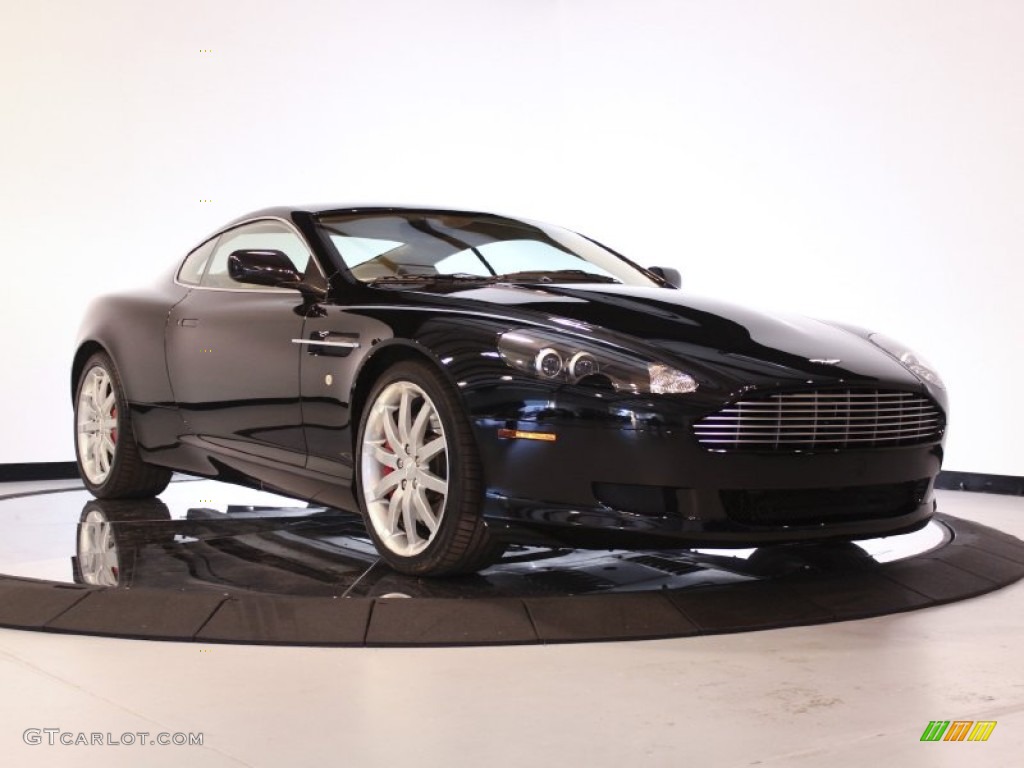 Onyx Black 2005 Aston Martin DB9 Coupe Exterior Photo #58250353