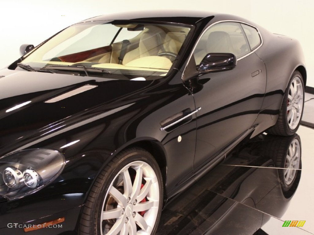 2005 DB9 Coupe - Onyx Black / Sandstorm photo #12